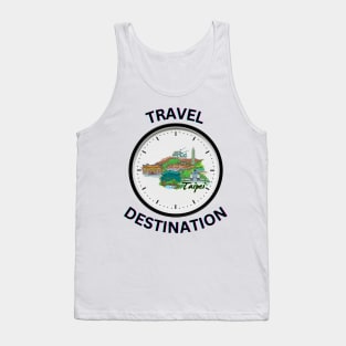 Travel to Taipei Tank Top